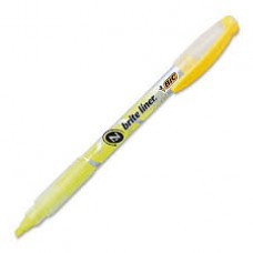 Highlighter / DOLLAR FLORESCENT Text 4.0mm Yellow (1pck x 12)